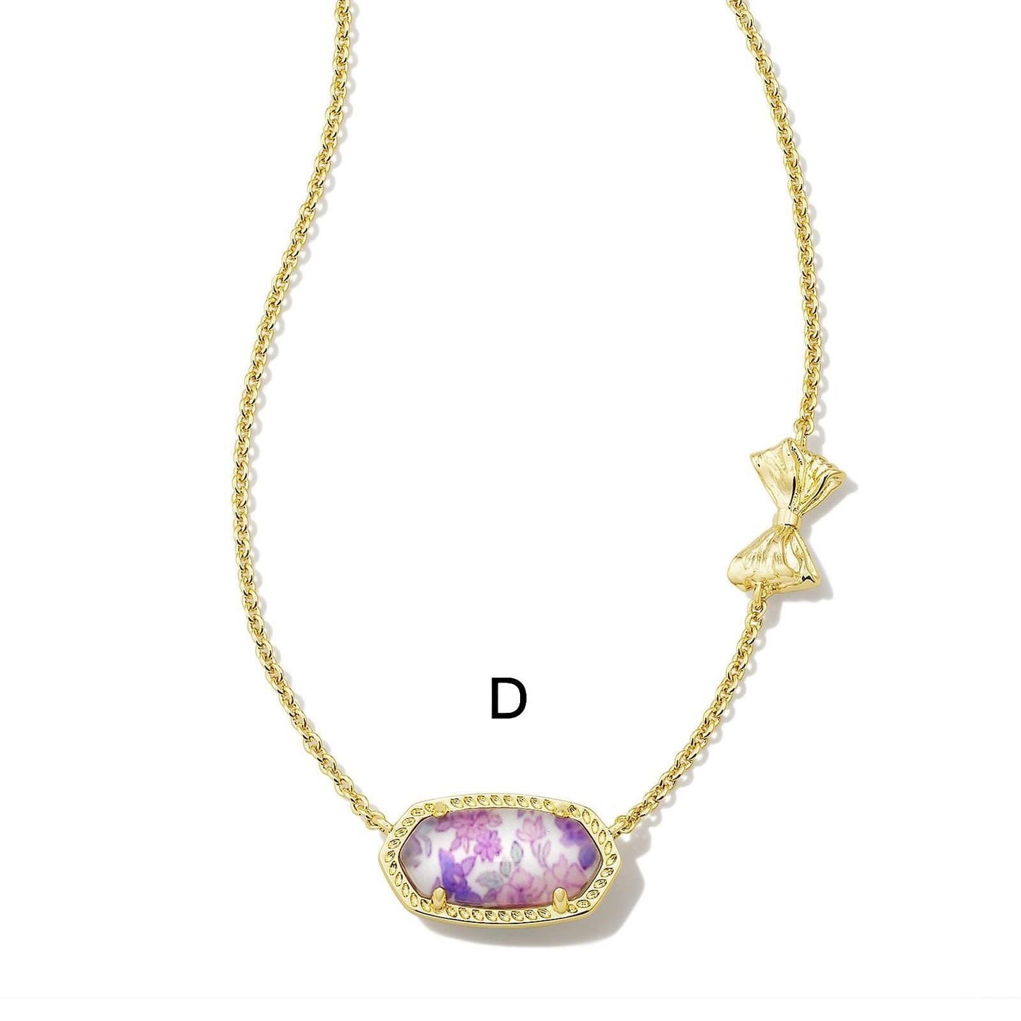 Kendra bow necklace/earrings