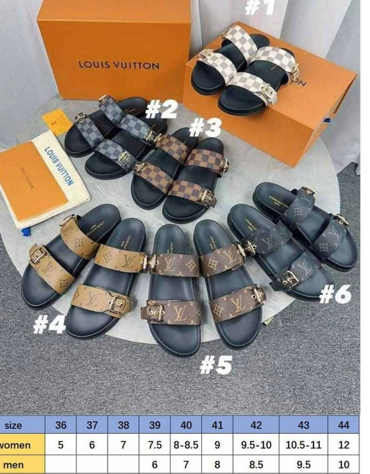 L double strap slides