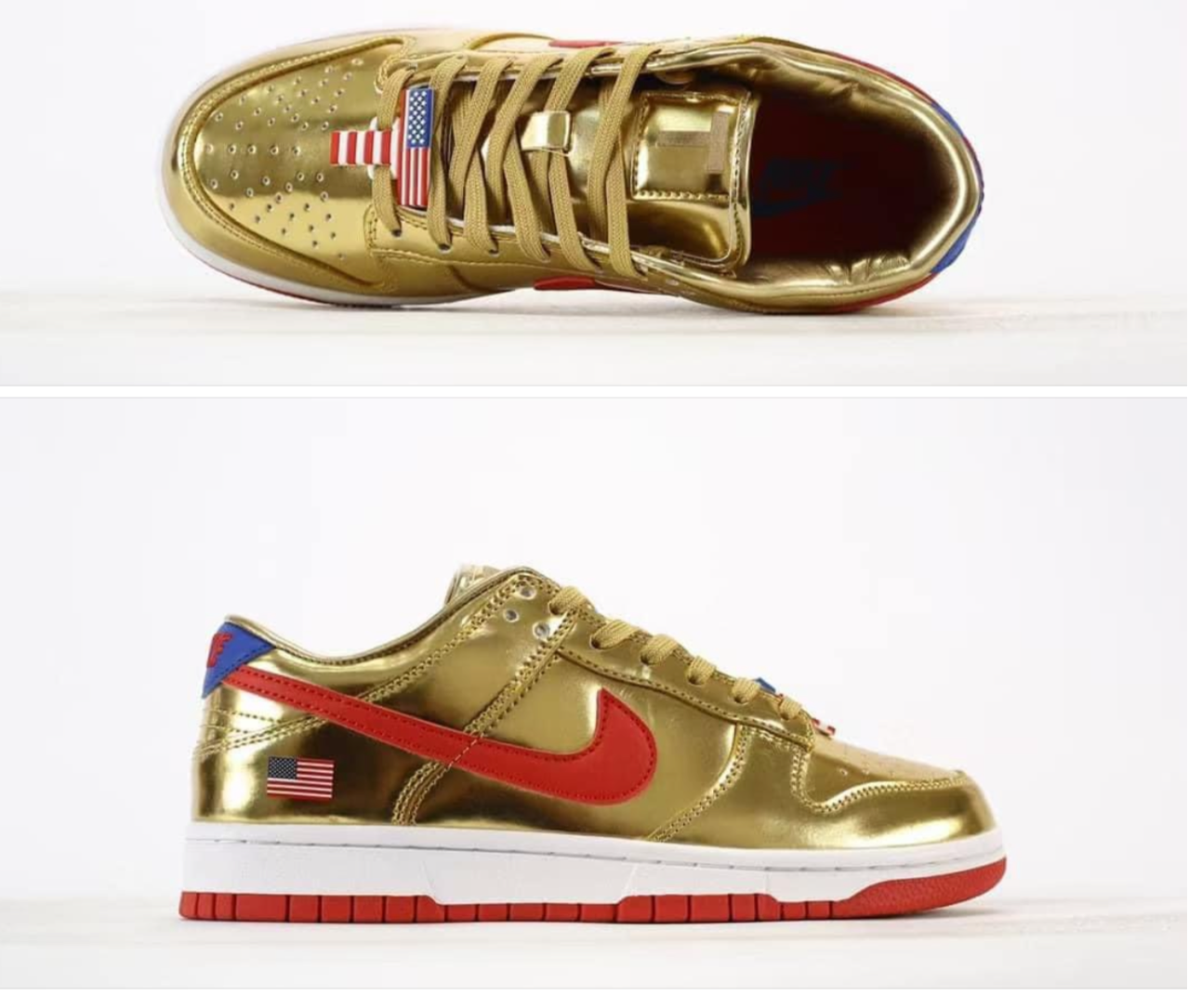 Gold/red USA low d