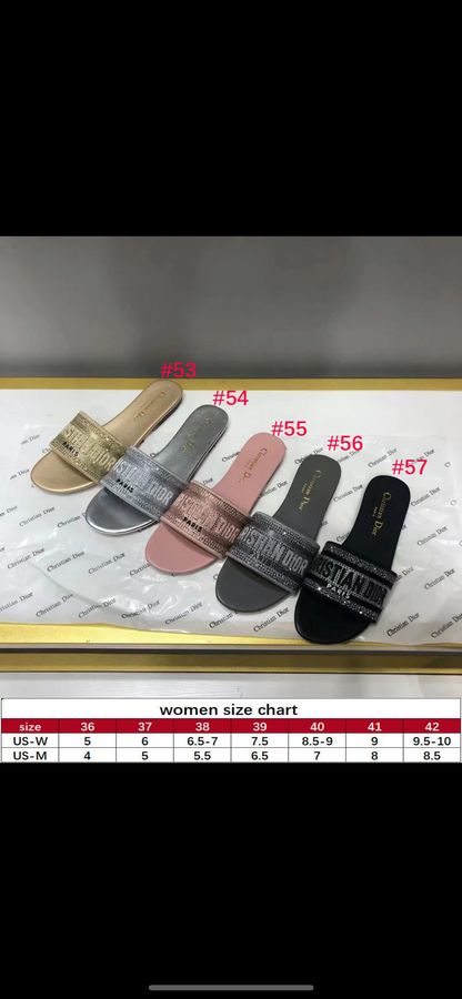 Christian d sandals