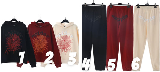 Sp5der hoodie/pants 2