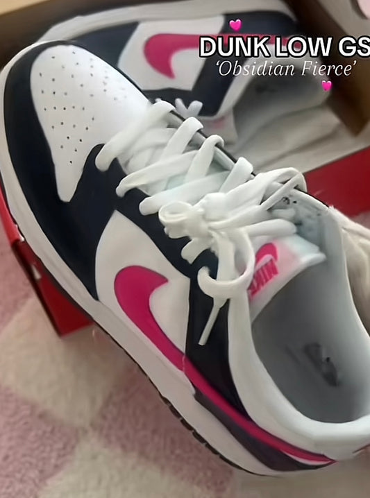 Low Dunk Pink check