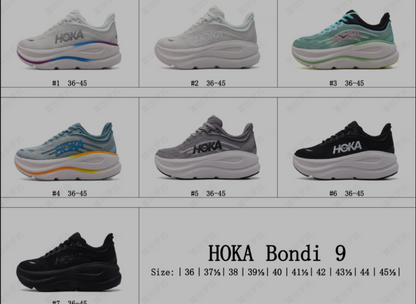 Hok shoes Bondi 9 6-7