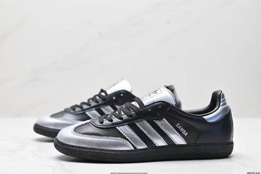 AD1das black/silver samba