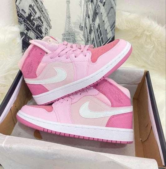 Pink J high shoes