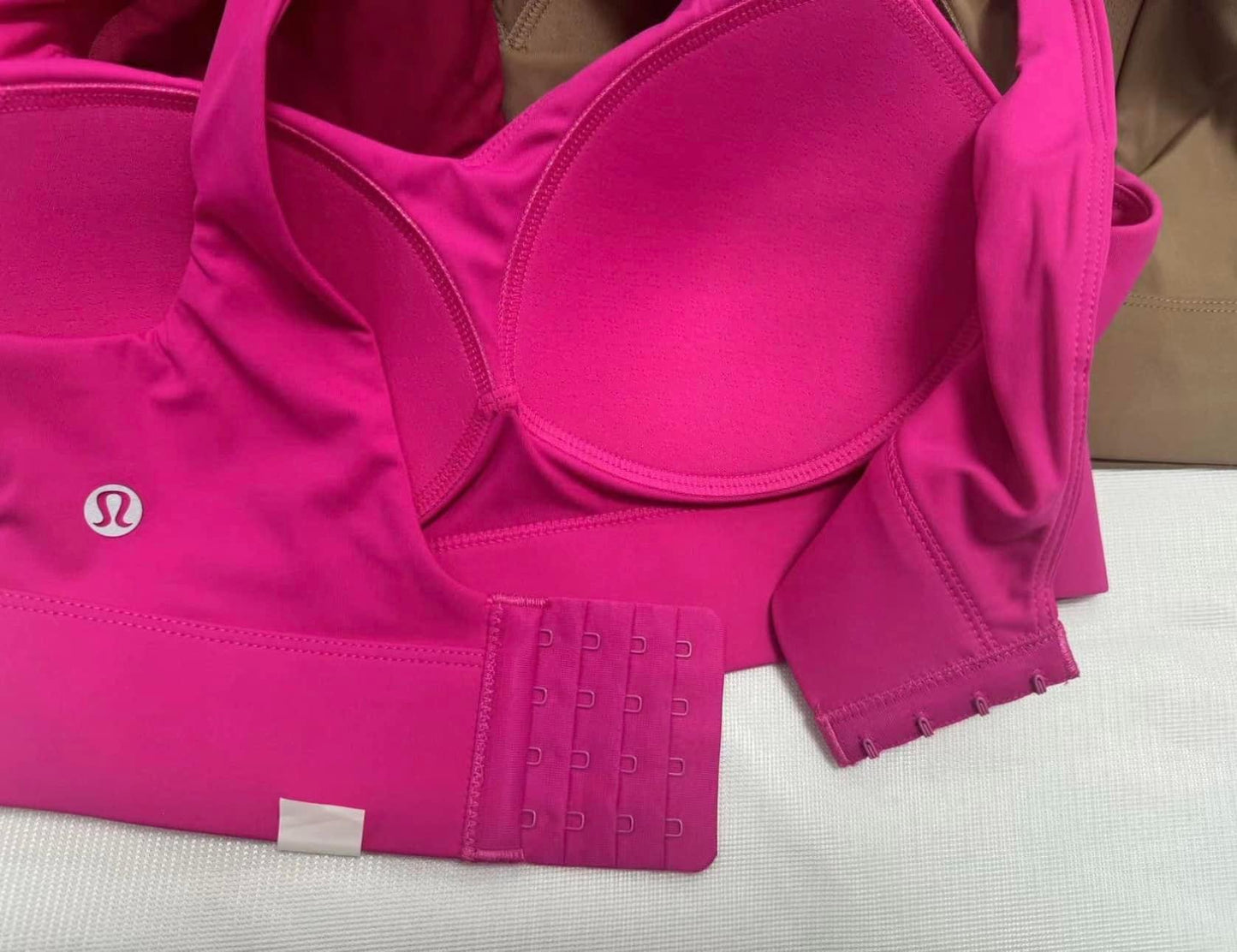 Lulu sports bras with sewn in pads