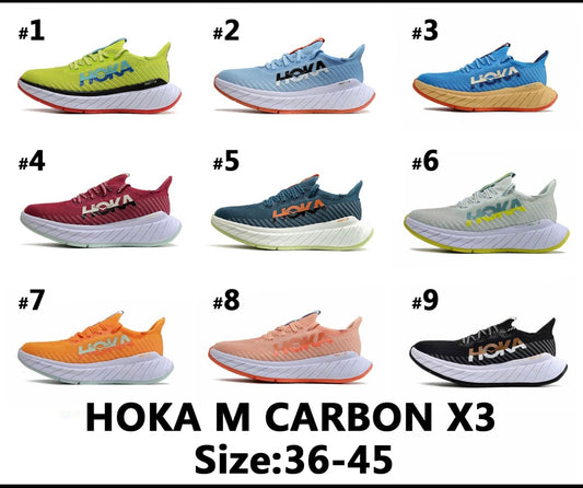 Hok shoes carbon x3 6-9