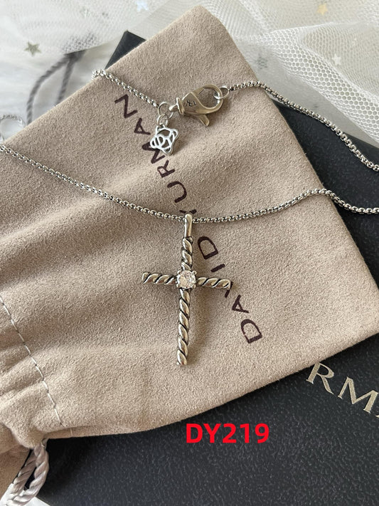 David Y cross necklace