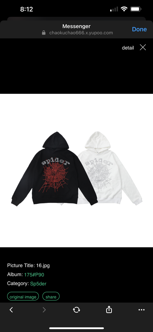 Sp5der hoodies5
