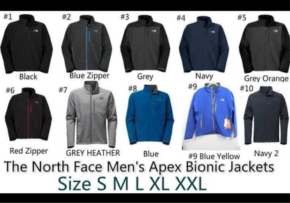 North F mens bionic jacket