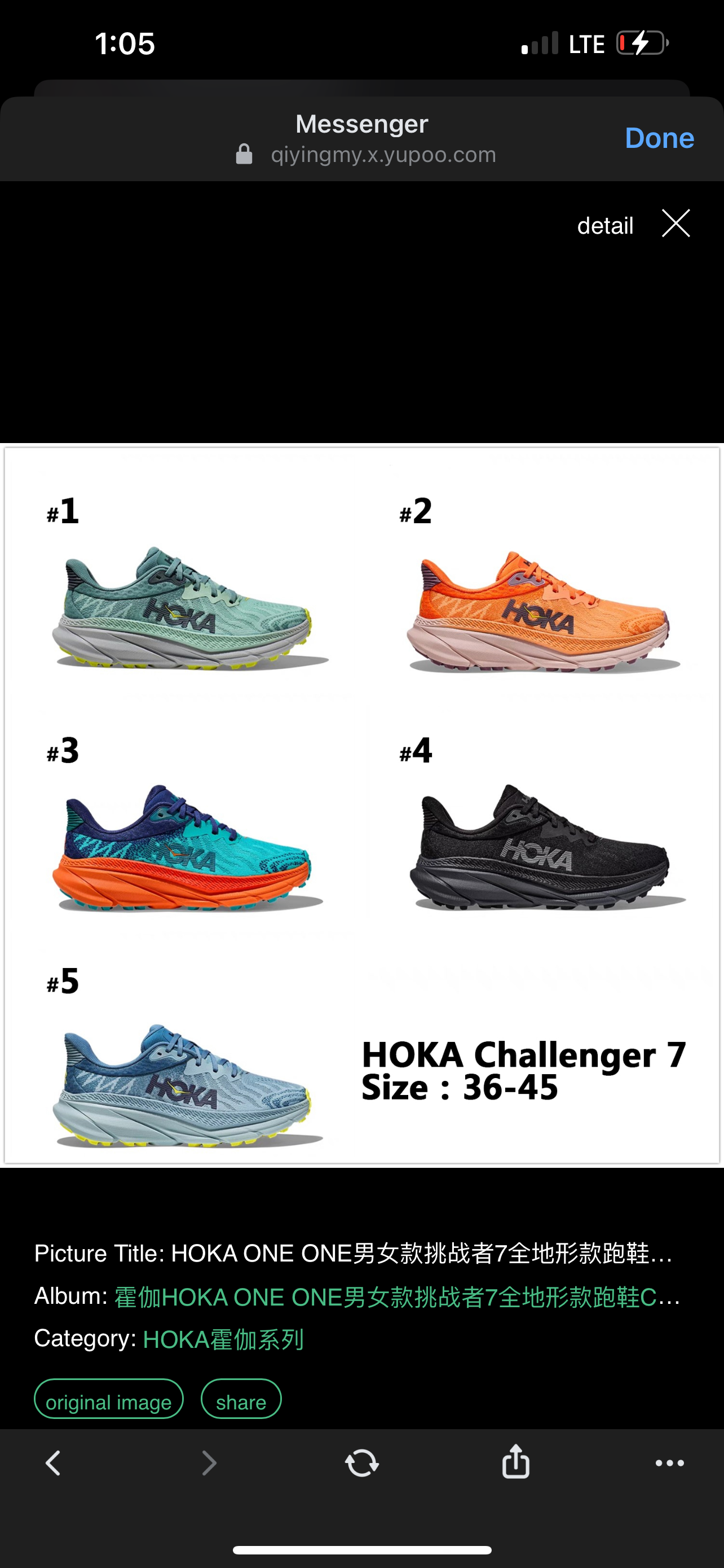 Hok shoes challenger