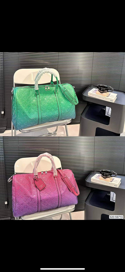 L colored weekender