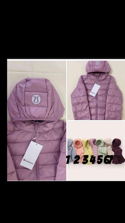 LULU kids puff jacket