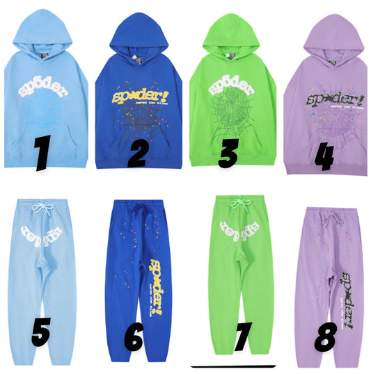 Sp5der hoodie/pants 3