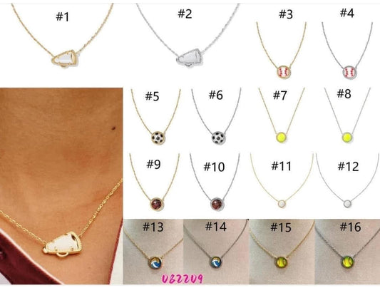 Kendra S necklace sports