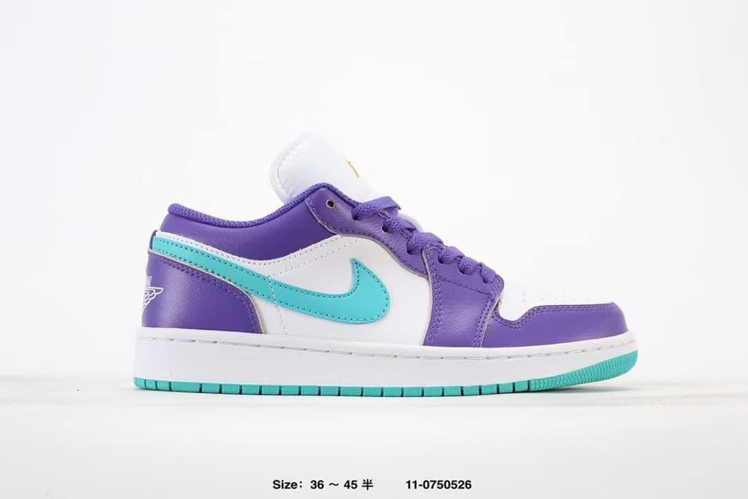 Purple/teal low J