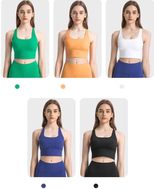 Lu fixed padding criss cross back