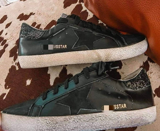 Black Golden G sneakers