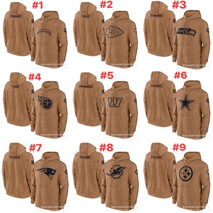Brown team hoodie 1-9
