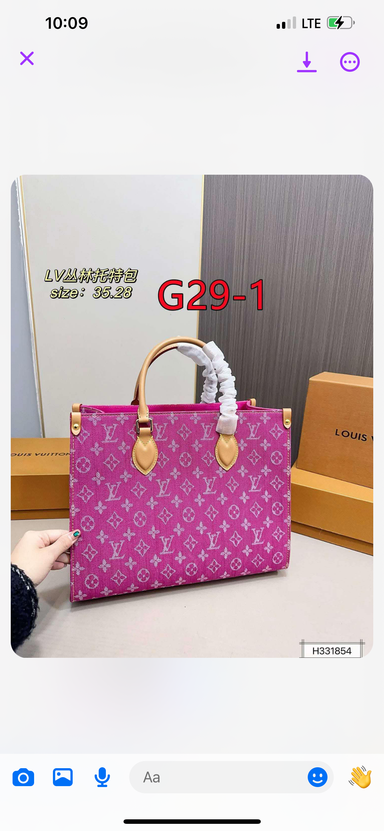 L Hot pink collection