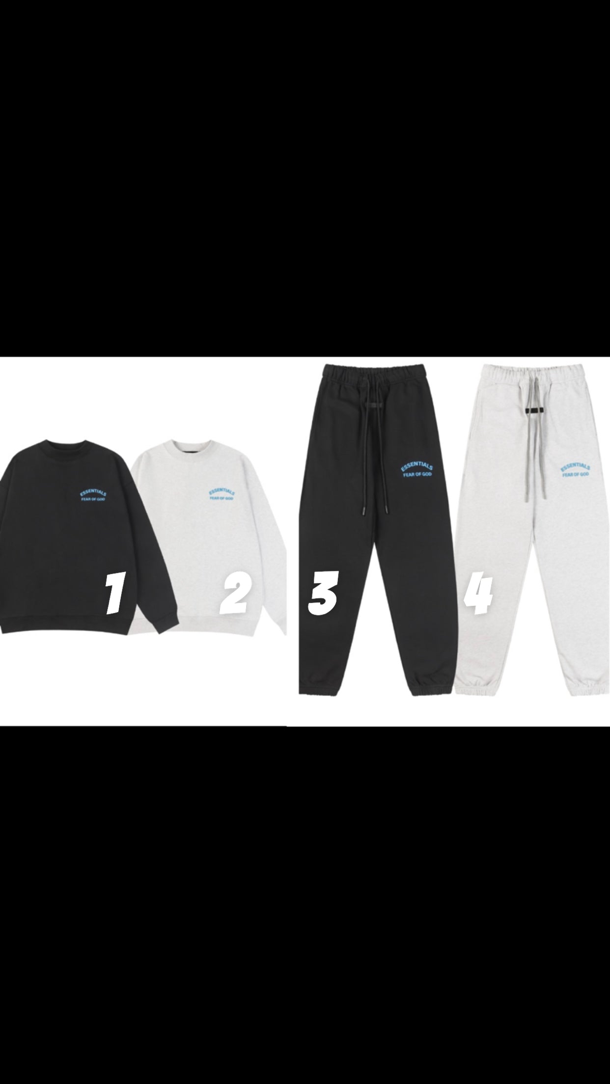Fog essentials top and pants