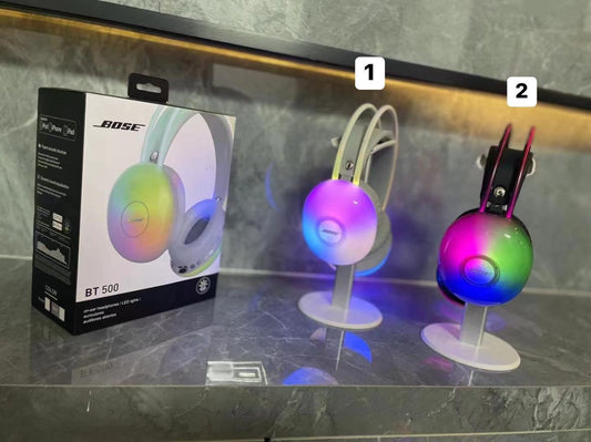 B o s e light up headphones