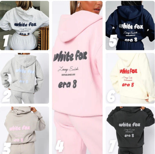 White Fox sweat sets Era 8