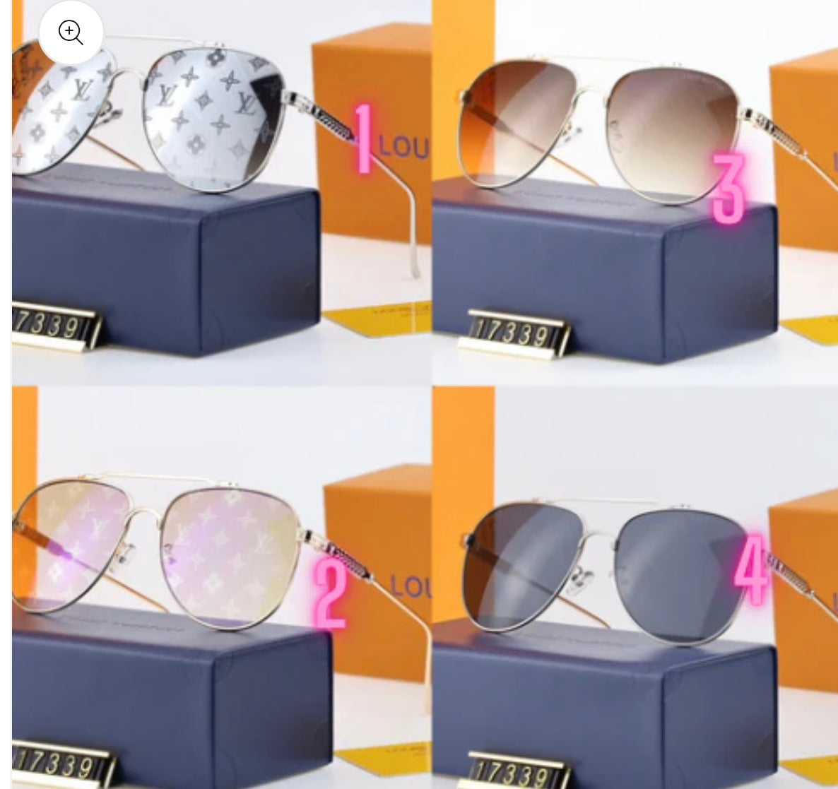 L sunglasses mirror