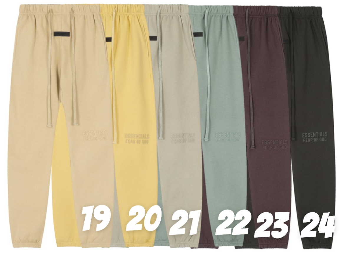 Essentials tops & pants 2