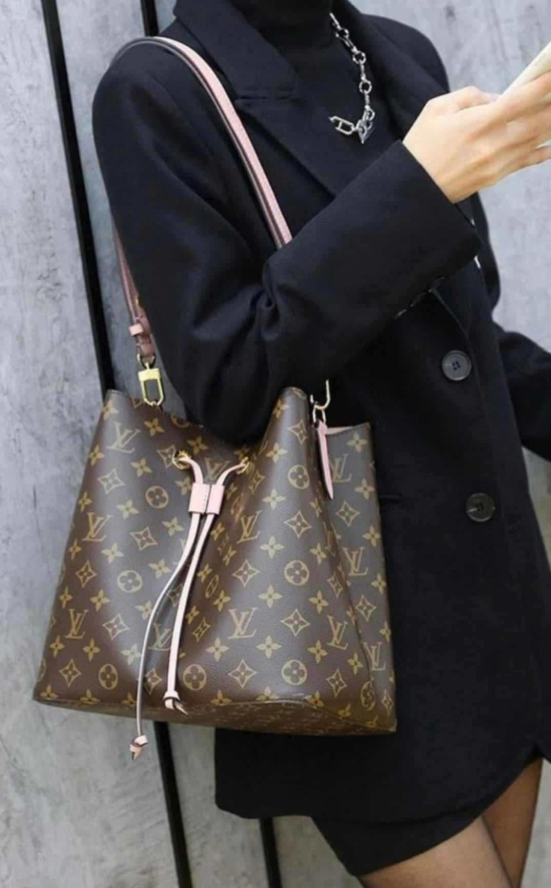 L bucket bag/pink