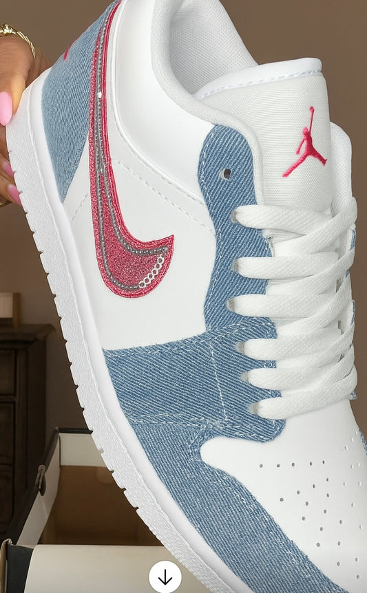 Denim & Pink J shoes