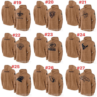 Brown team hoodie 19-27