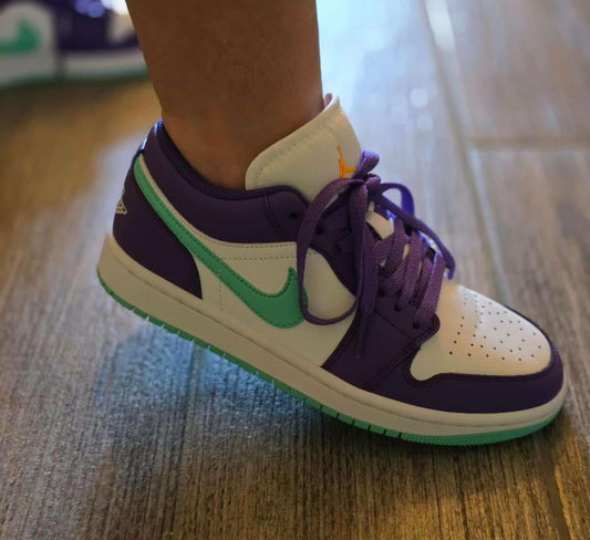 Purple/teal low J