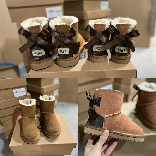 L u boots single bow kids and adults