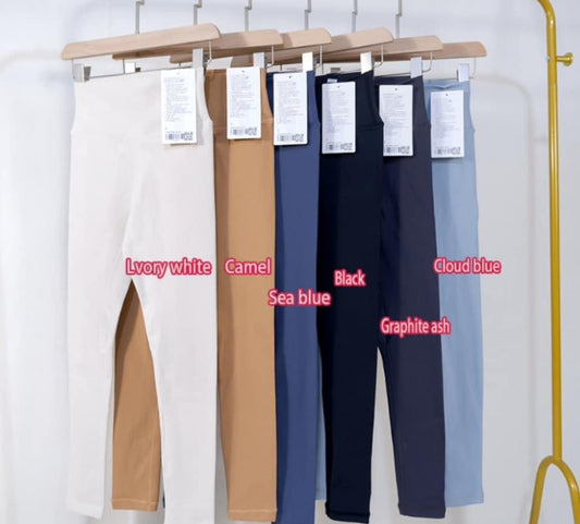 Lulu fleece lined leggings