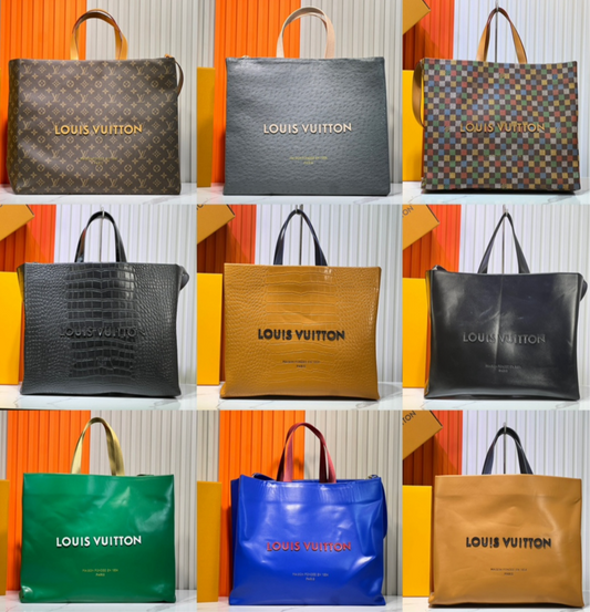 XL butter leather totes