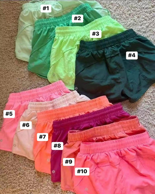 Lulu colored shorts