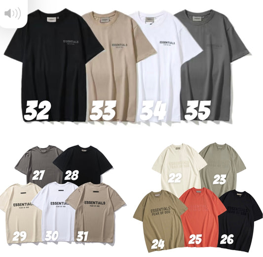 Essentials Tees 22-35