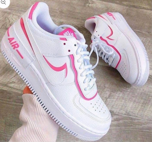 Nke pink/white