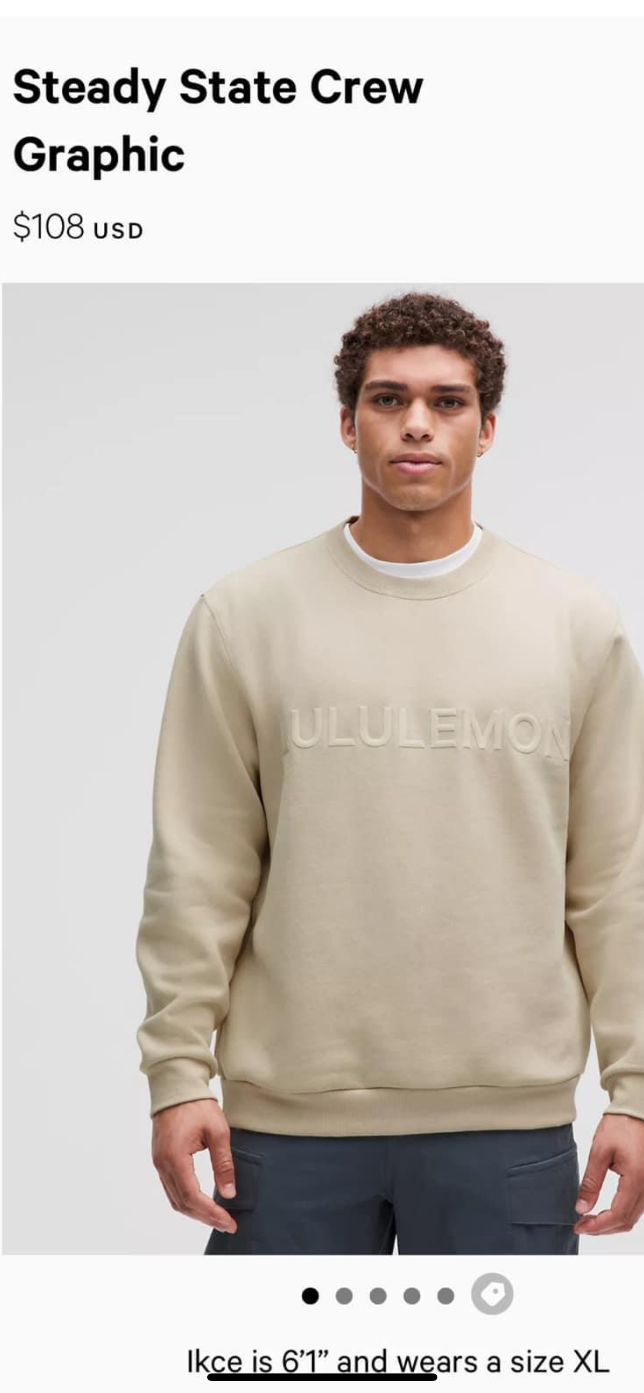 Lulu mens pullover
