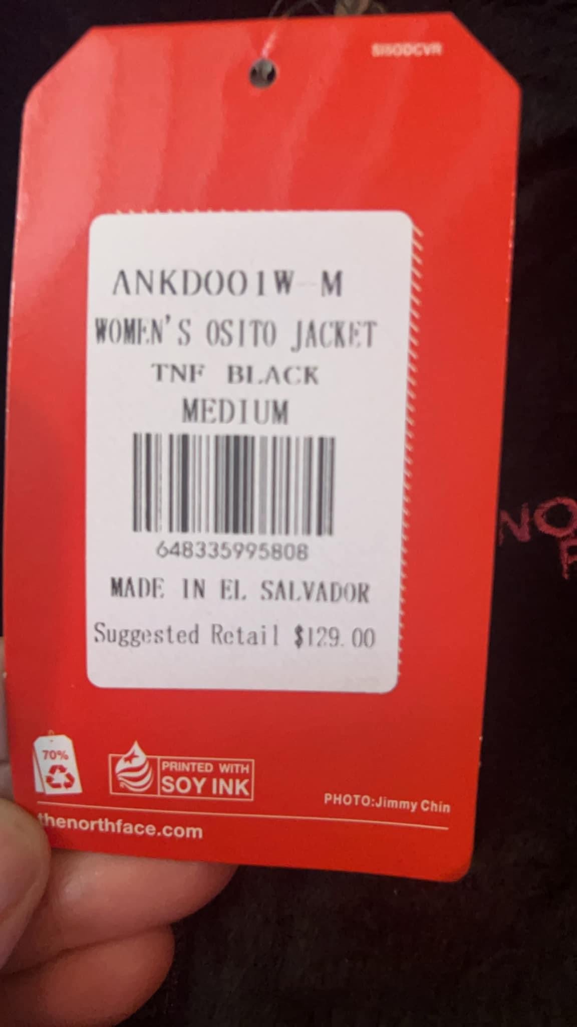 TNF Osito jacket